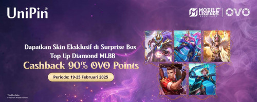 Draw Skin Eksklusif di Surprise Box – Top Up Diamond MLBB Pakai OVO Sekarang!